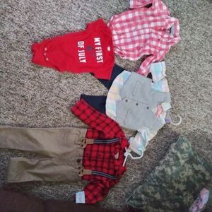 Boys clothes size 3 to 12 months